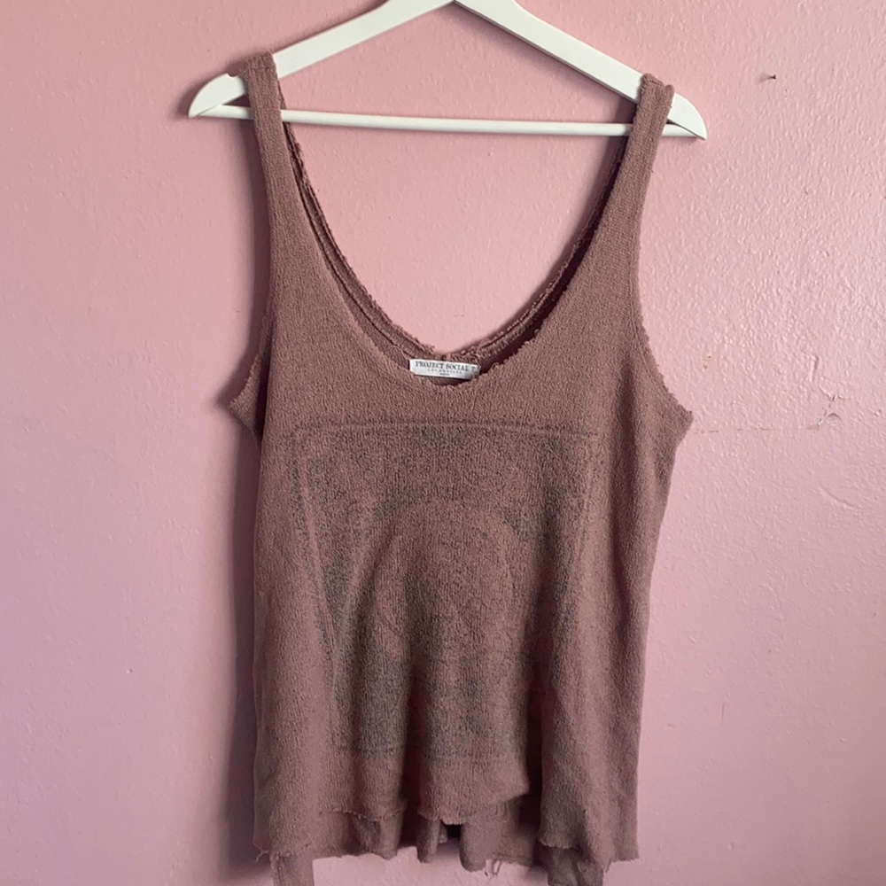Mauve Project Social T Top